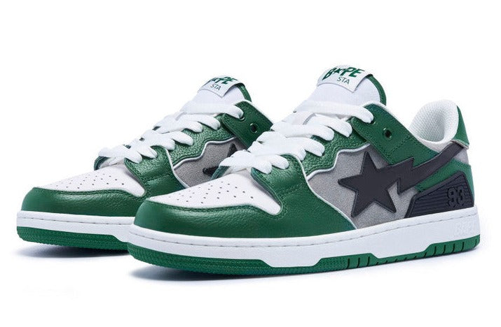 A Bathing Ape Bape SK8 Sta 'Green Grey'