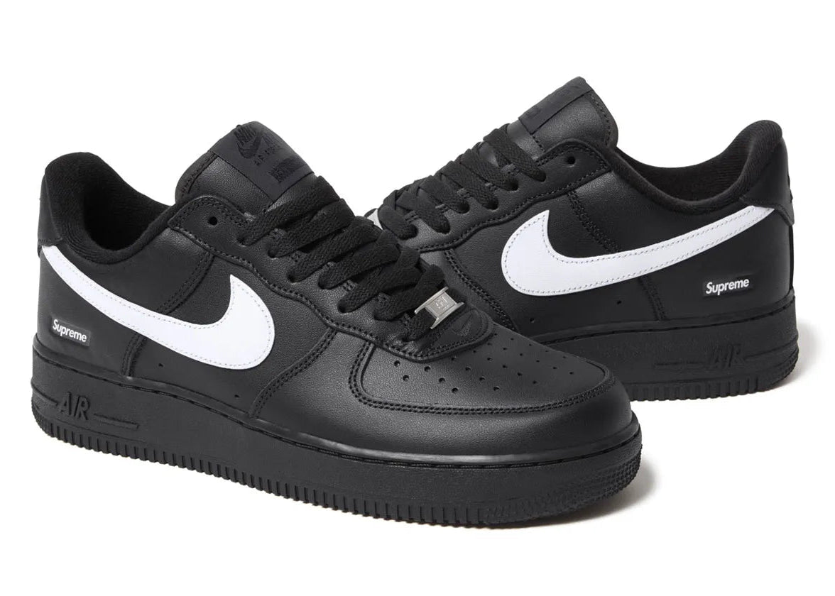 Nike Air Force 1 Low 'Supreme - Black White'