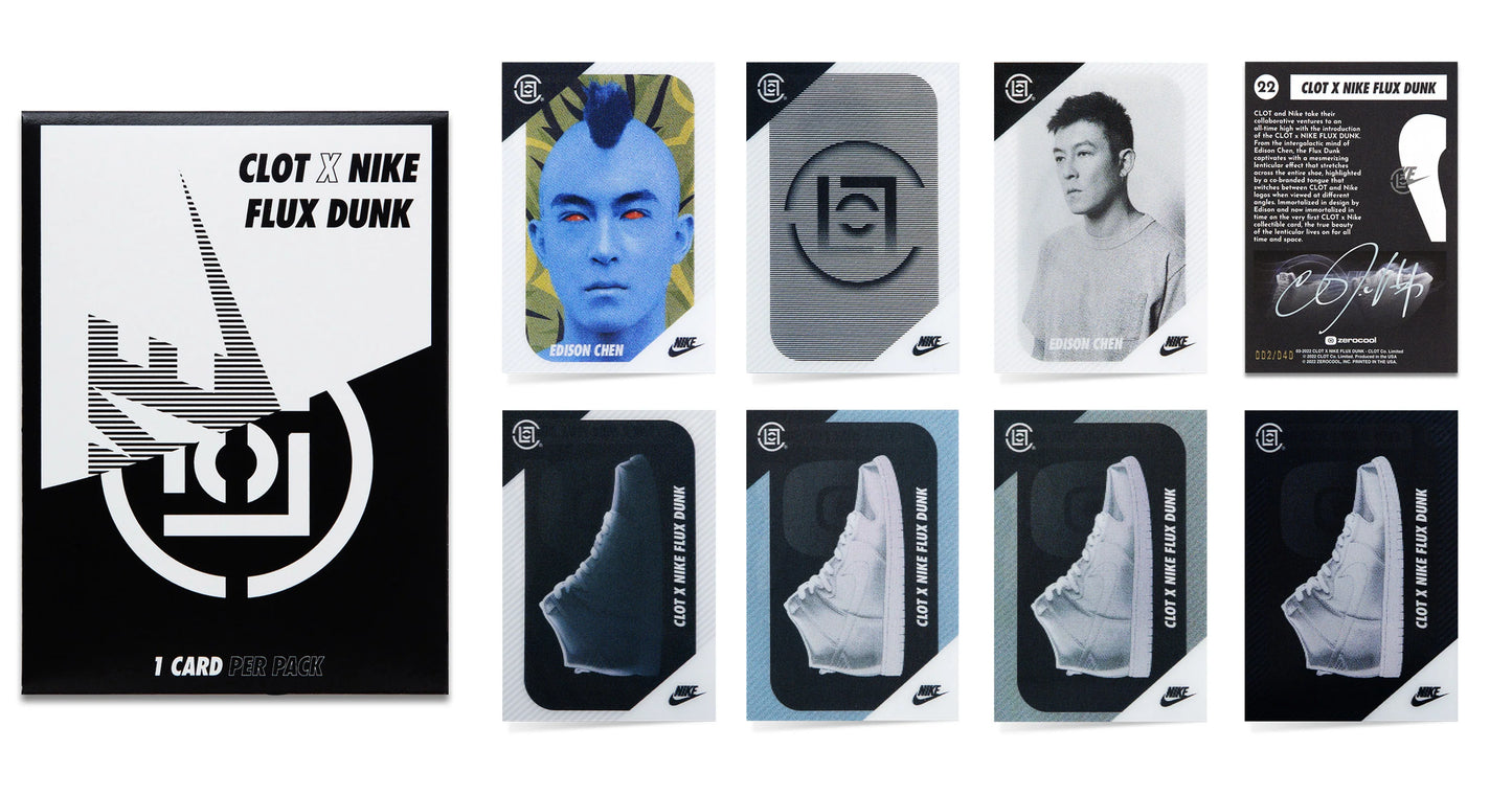 Nike Dunk High 'CLOT Metallic Silver' (With Card)