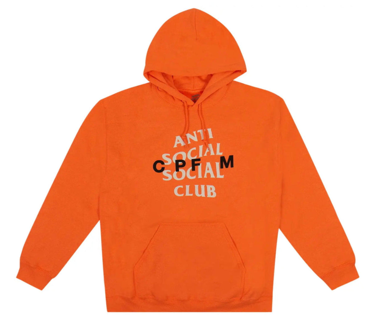 Anti Social Social Club 'Cactus Plant Flea Market' Hoodie (SS17) - Orange