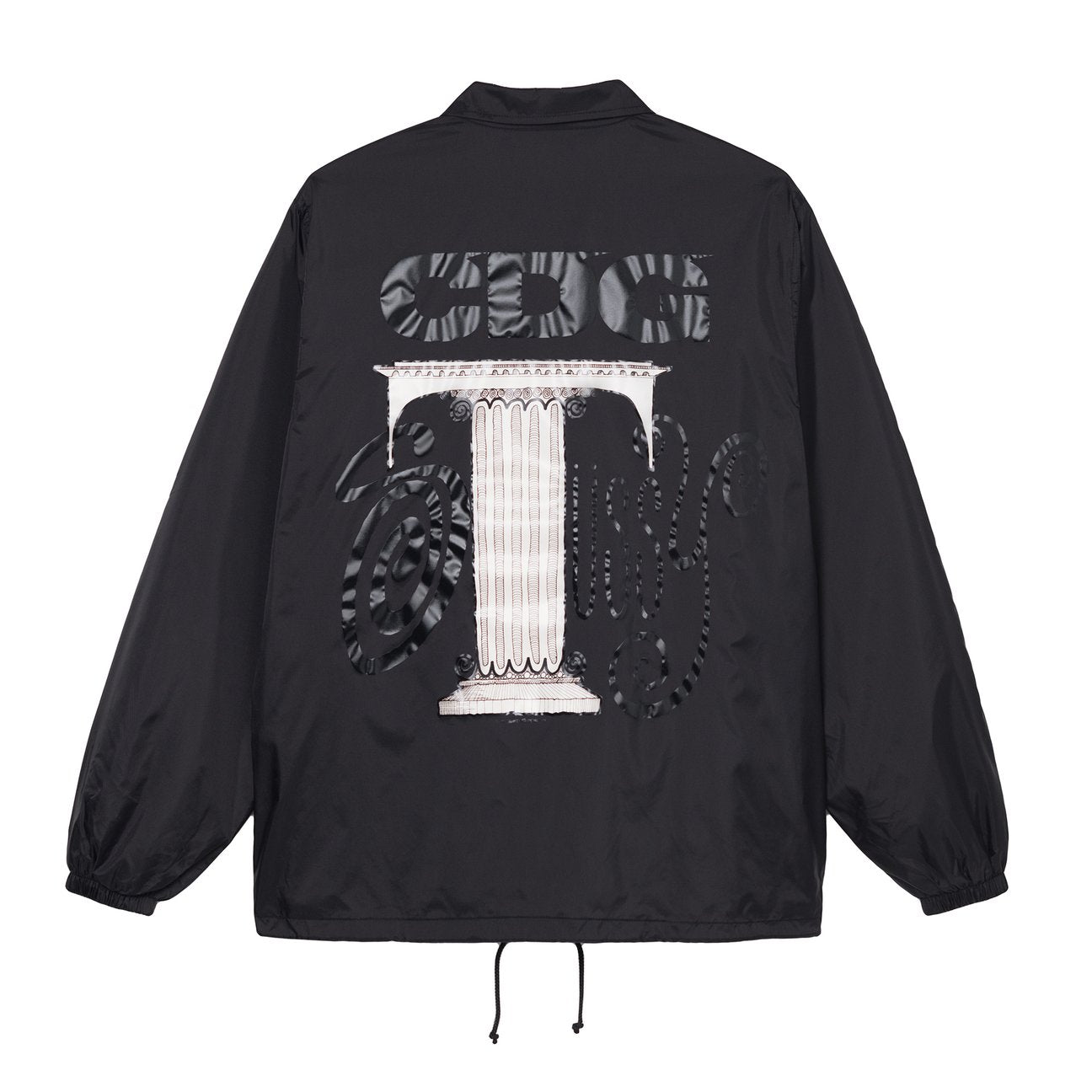 Stussy x COMME des GARCONS CDG Coach Jacket (FW21) - Black