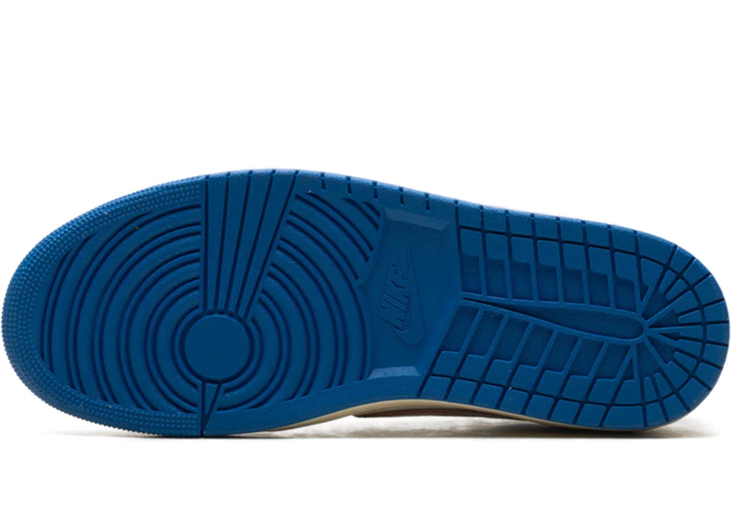 Air Jordan 1 Retro Low OG SP Fragment x Travis Scott - Sail Military Blue