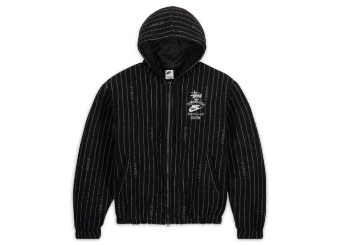 Nike x Stussy Striped Wool Jacket SS23 Reborn