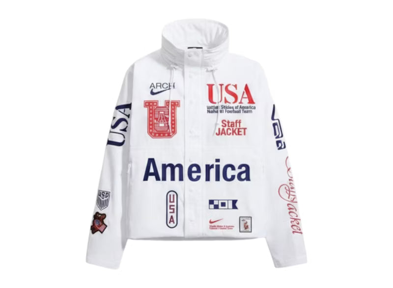 Nike x USMNT x V.A.A. World Cup 2026 Woven Staff Jacket (SS26) - White
