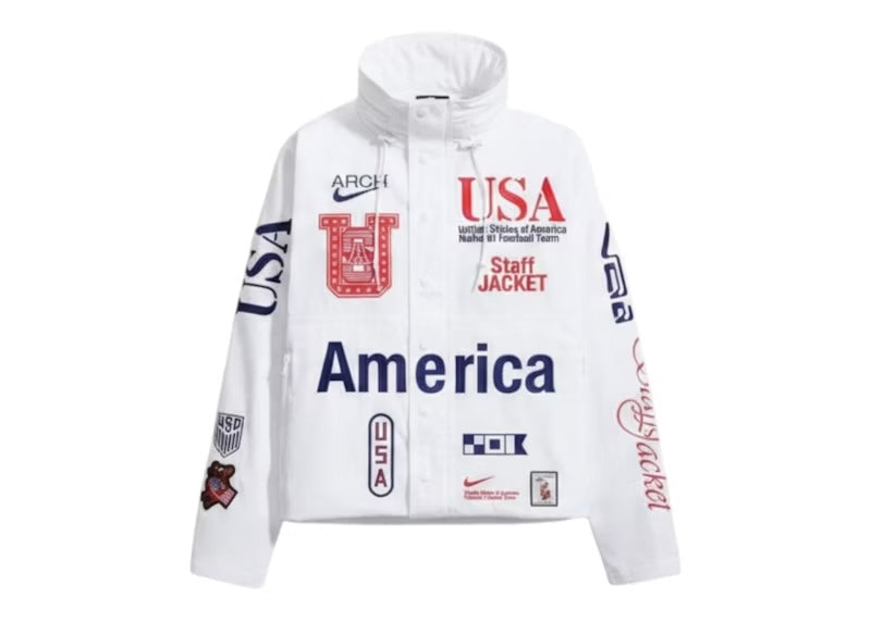 Nike x USMNT x V.A.A. World Cup 2026 Woven Staff Jacket (SS26) - White