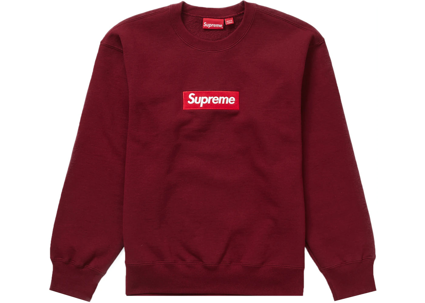 Supreme Box Logo Crewneck FW22 Cardinal