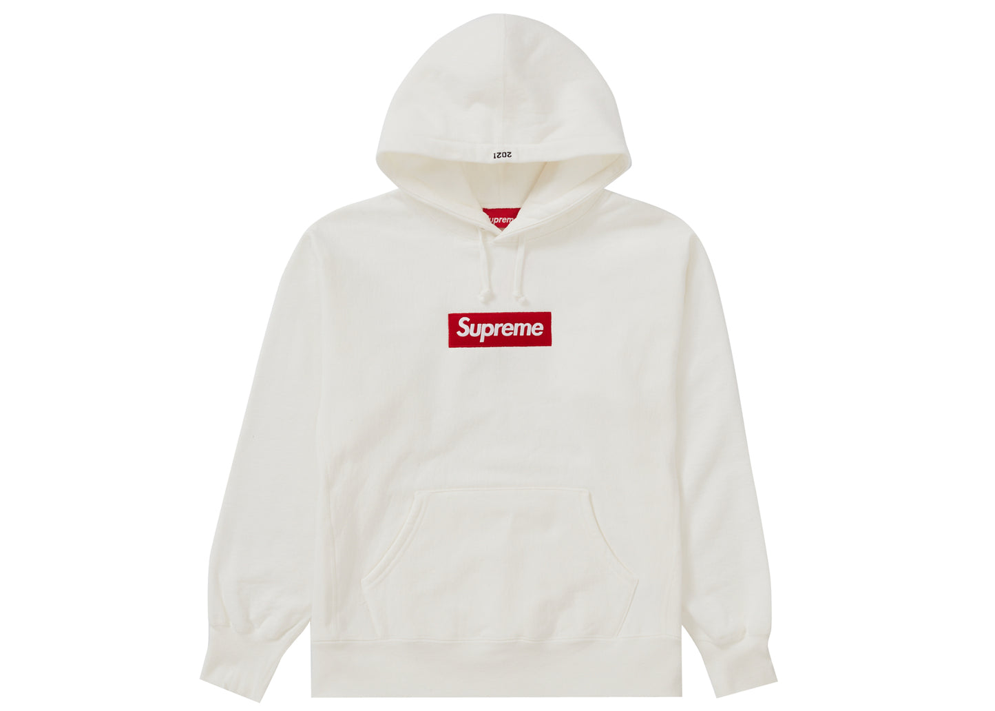 Supreme Box Logo Hooded Sweatshirt (FW21) - White