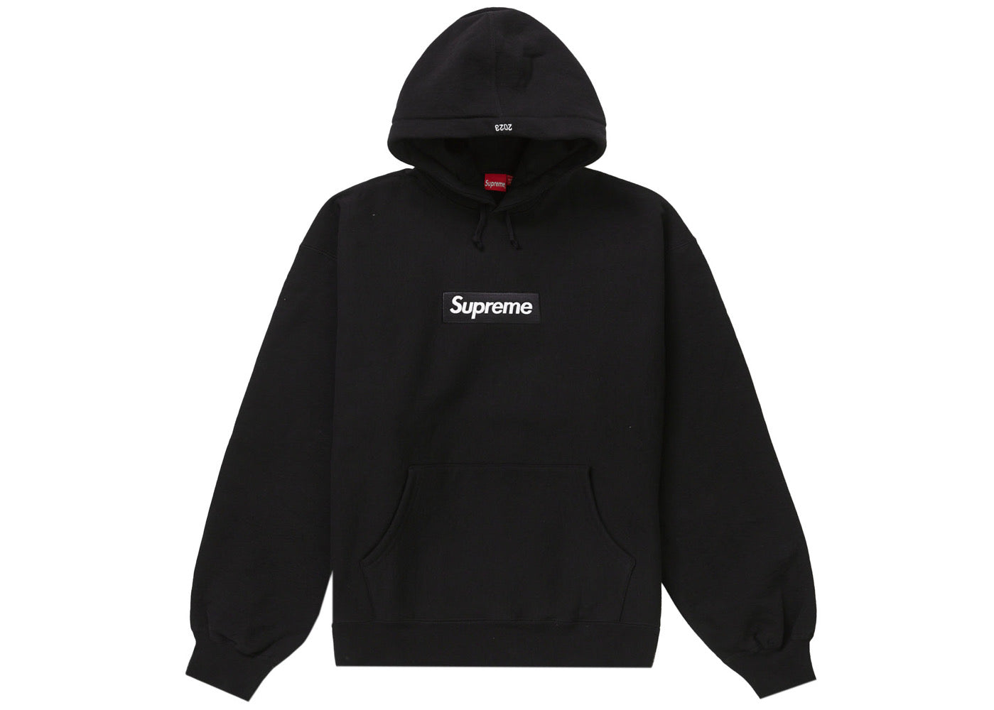 Supreme Box Logo Hooded Sweatshirt (FW23) - Black