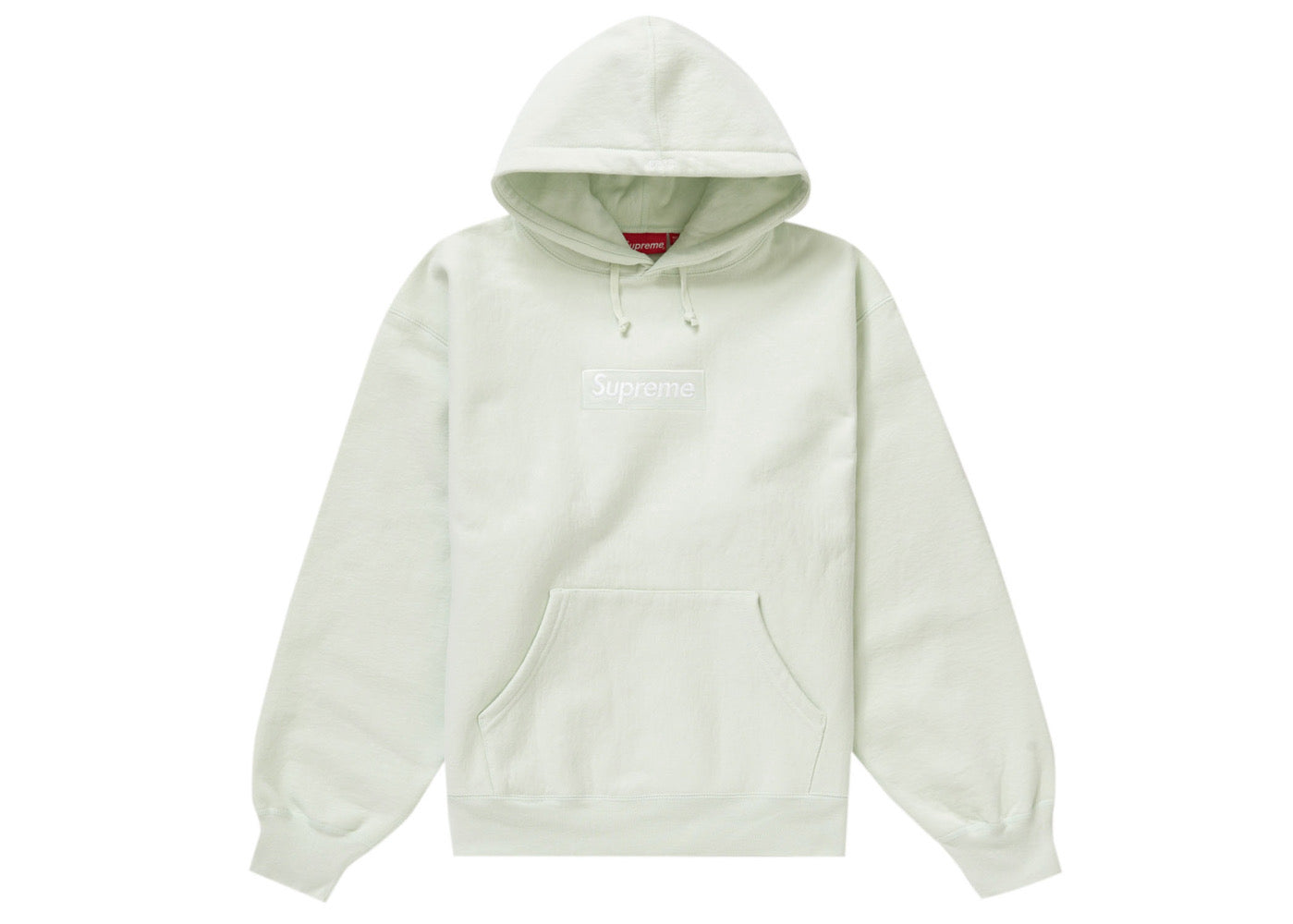 Supreme Box Logo Hooded Sweatshirt (FW23) - Light Green