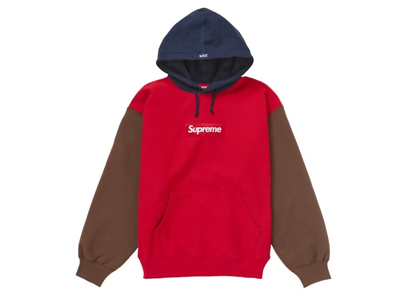 Supreme Box Logo Hooded Sweatshirt FW24 Multi Color Reborn