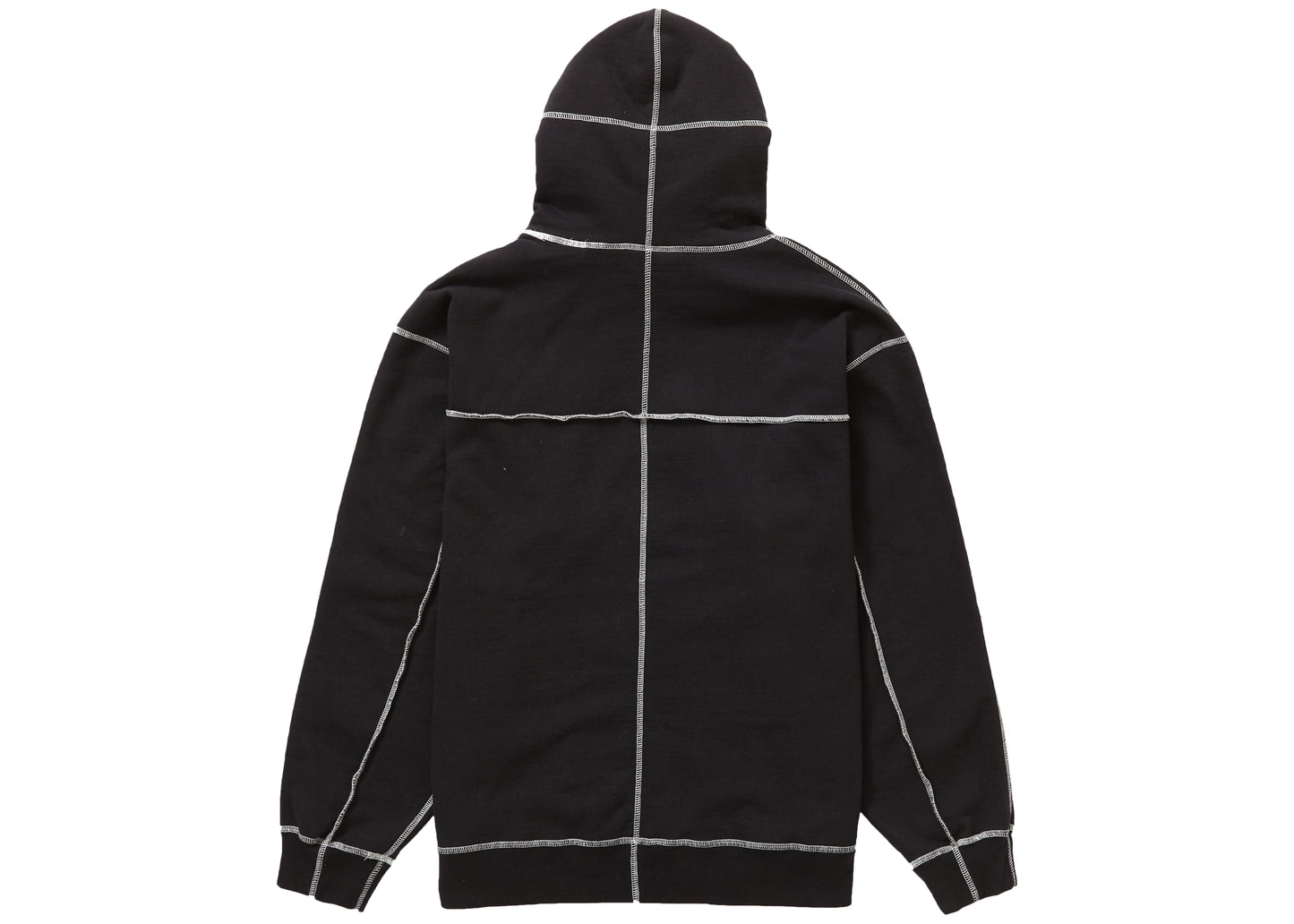 Supreme Coverstitch Hooded Sweatshirt (SS22) - Black