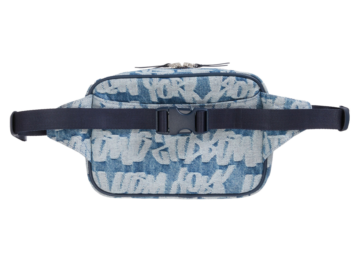 Supreme Fat Tip Jacquard Denim Waist Bag (SS22) - Blue