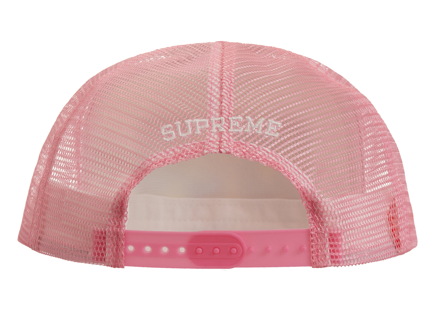 Supreme Lady Pink Mesh Back Trucker (FW21) - Pink