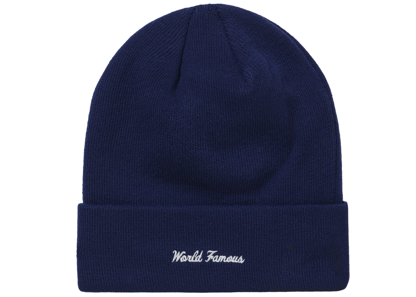 Supreme New Era Box Logo Beanie (FW21) - Navy