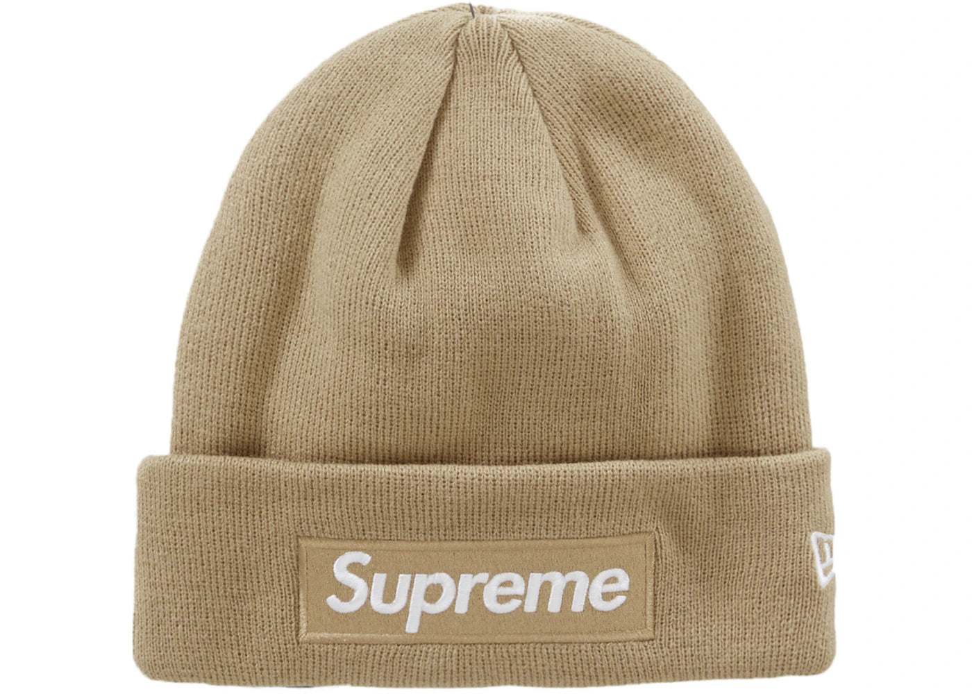 Supreme New Era Box Logo Beanie (FW23) - Dark Sand – Reborn. Supreme New Era Box Logo Beanie (FW23) - Dark Sand – Reborn.