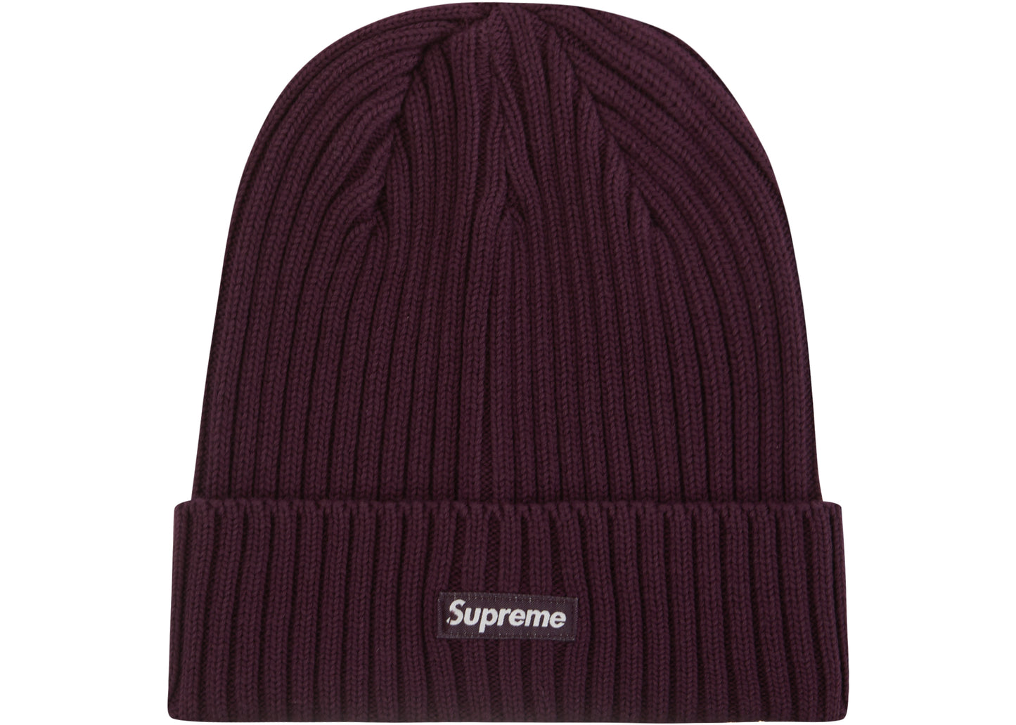 Supreme Overdyed Beanie (SS23) - Eggplant