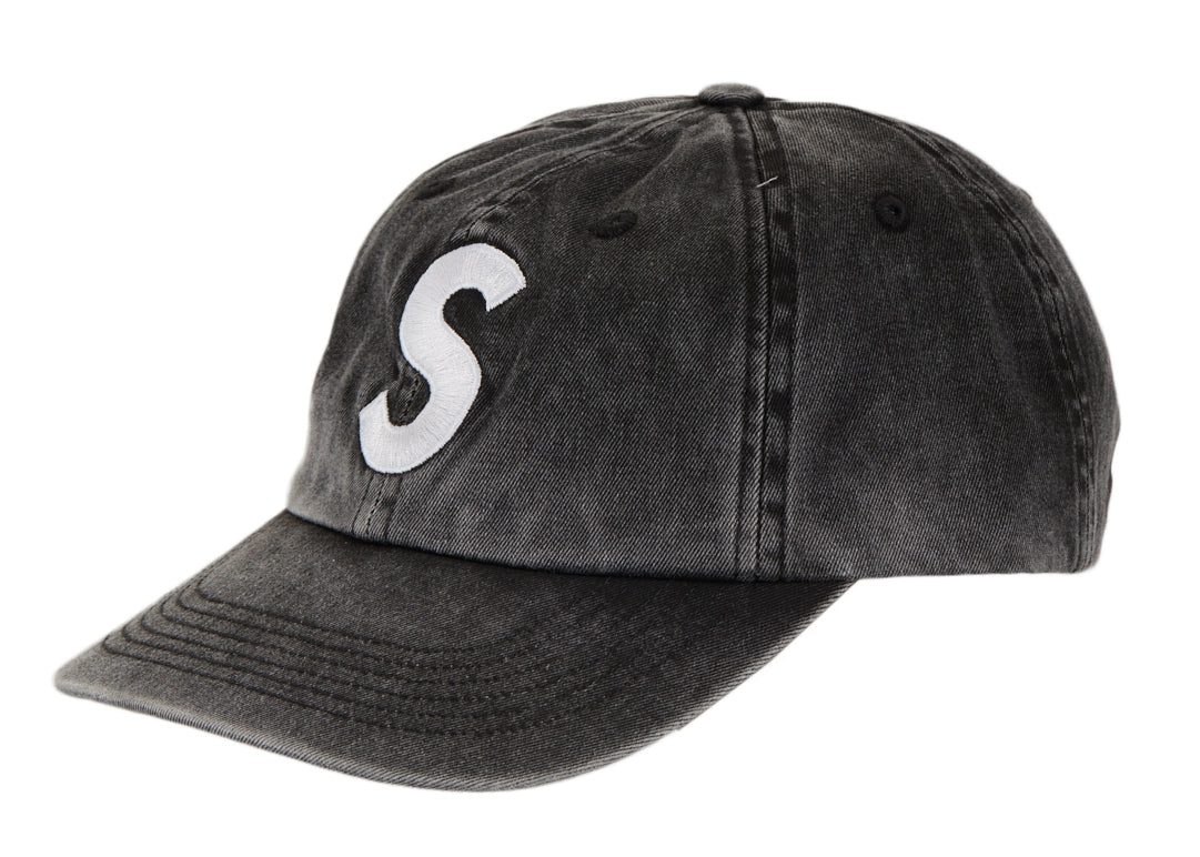 Supreme Pigment Print S Logo 6-Panel 6-Panel (FW22) - Black – Reborn.