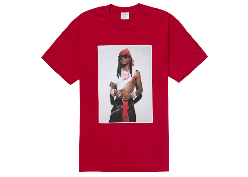 Supreme Playboi Carti Tee (FW25) - Red