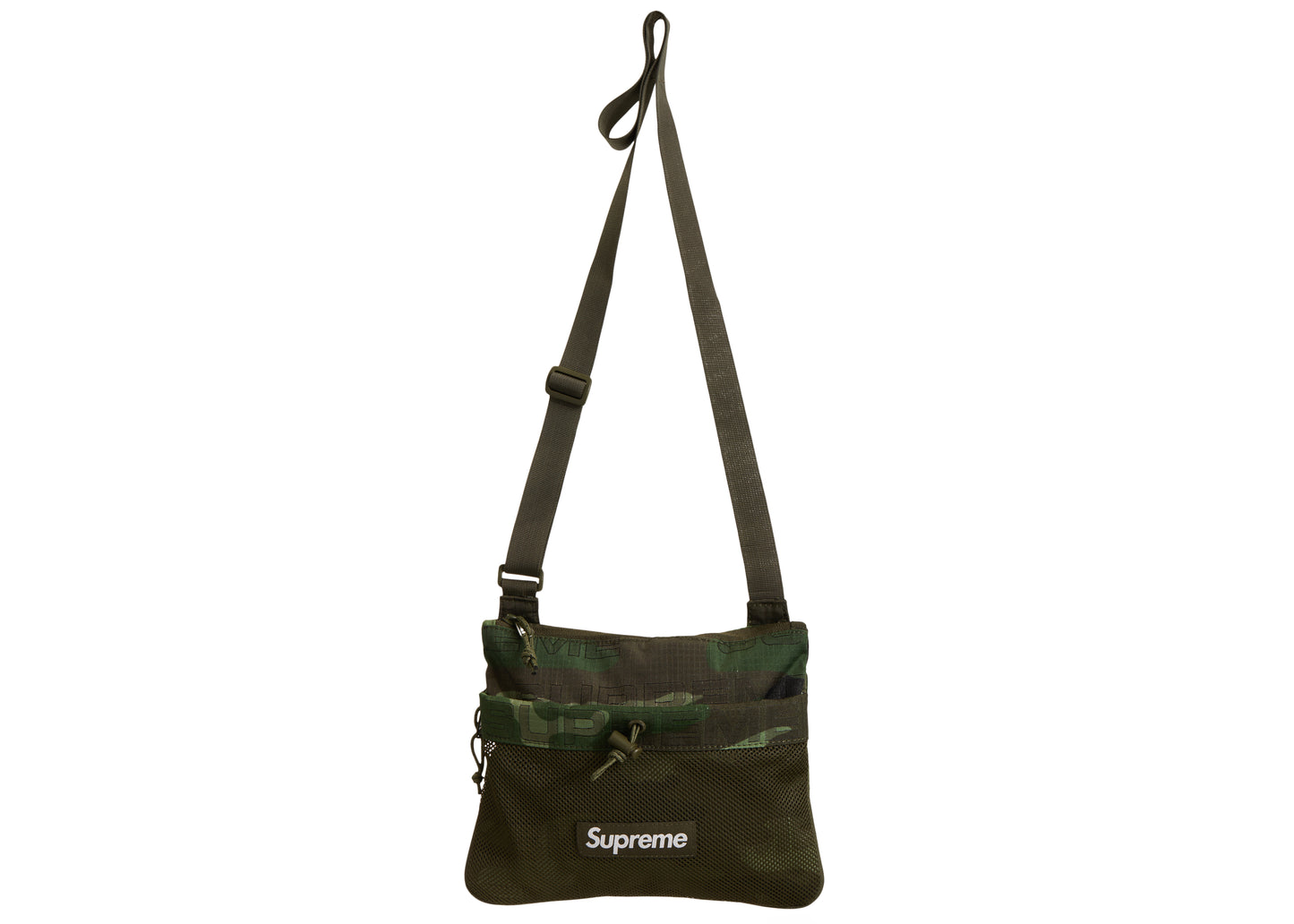 Supreme Side Bag (FW21) - Woodland Camo