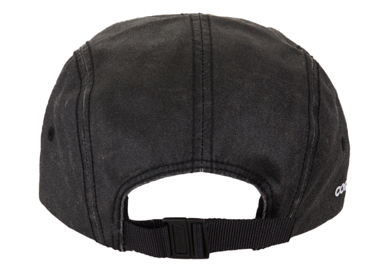Supreme Washed Cordura Camp Cap (FW22) - Black