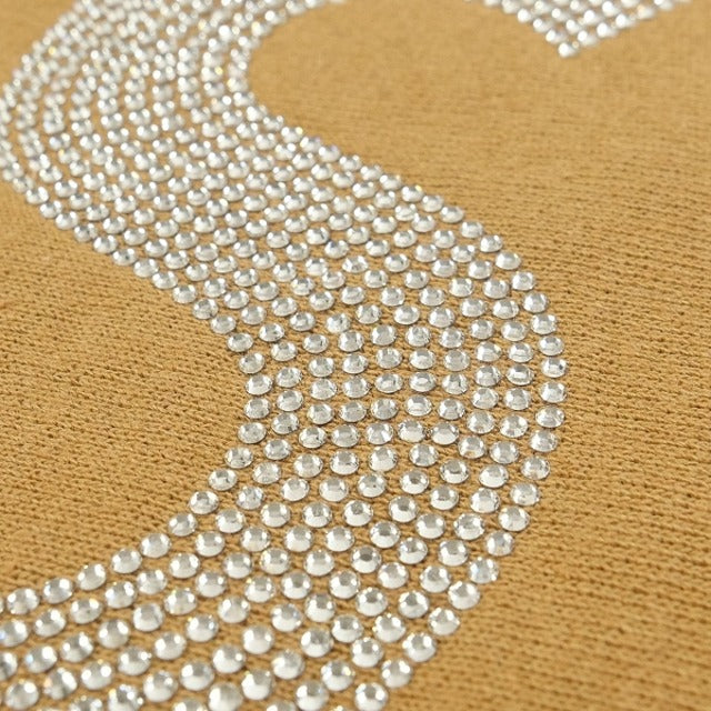 Supreme Swarovski S Logo Hooded Sweatshirt (SS21) - Brown