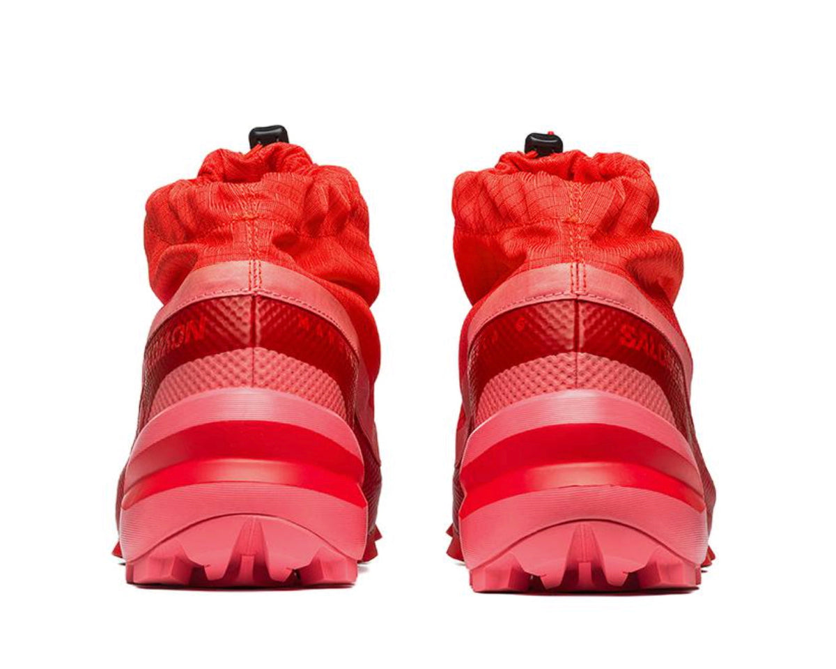 SALOMON x MM6 Maison Margiela Cross Low Drawstring 'Fiery Red'