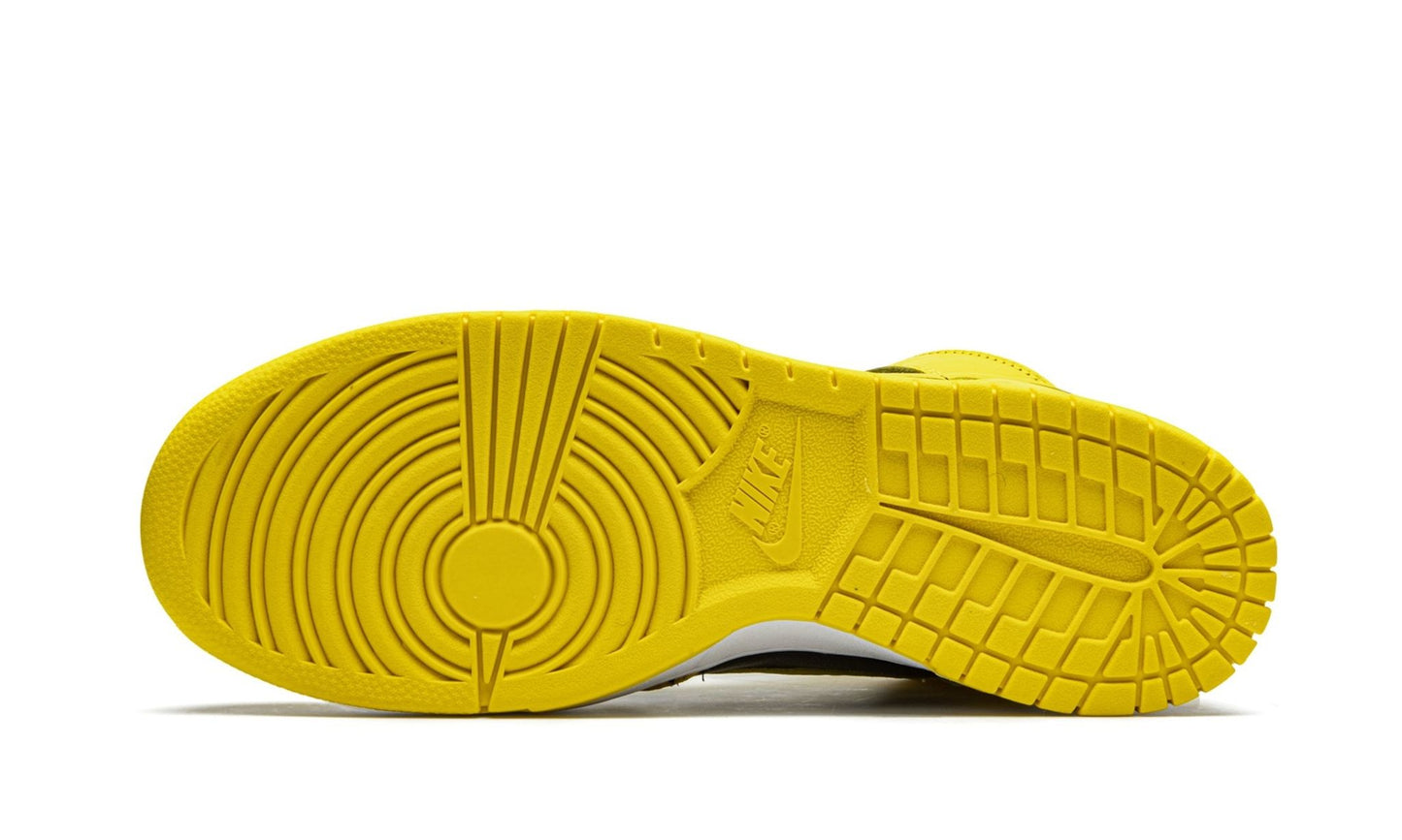 Nike Dunk High 'Black Varsity Maize'