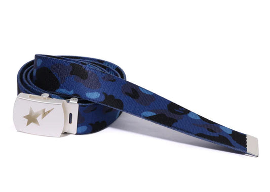 BAPE Color Camo Sta Gi Belt (FW25) - Navy