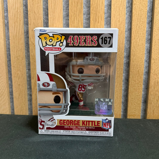 Funko Pop! Football: 49ERS George Kittle (White Jersey) Figure #167
