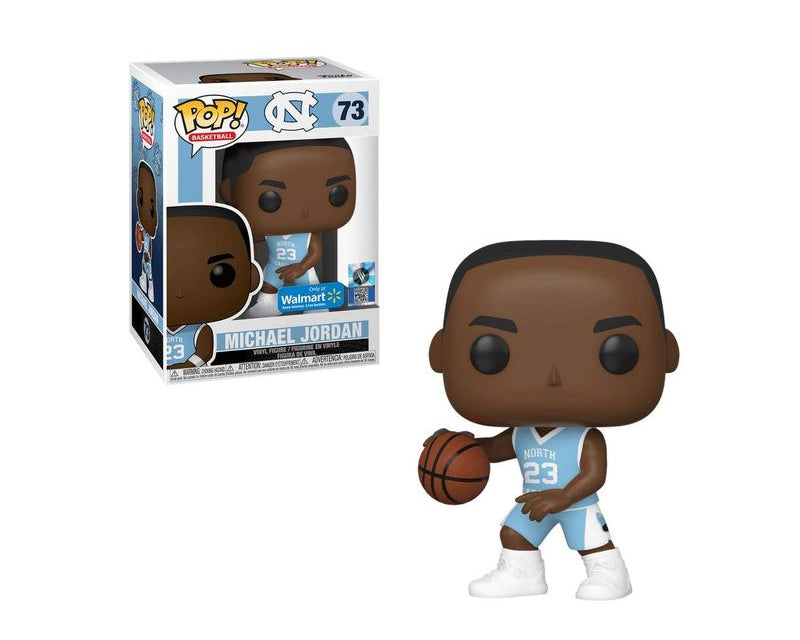 Funko Pop! Basketball Michael Jordan UNC Home Jersey (Walmart Exclusive) Figure #73