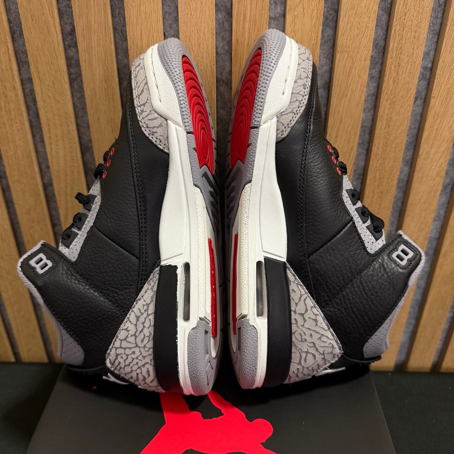 Air Jordan 3 Retro 'Black Cement' (2024) (GS) (PRE-OWNED)