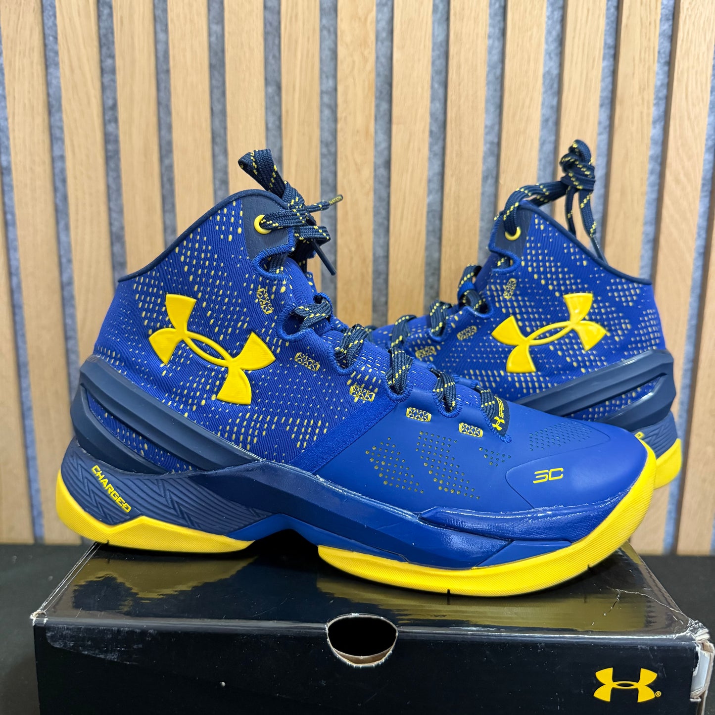 Under Armour Curry 2 'Dub Nation Away' (PRE-OWNED)