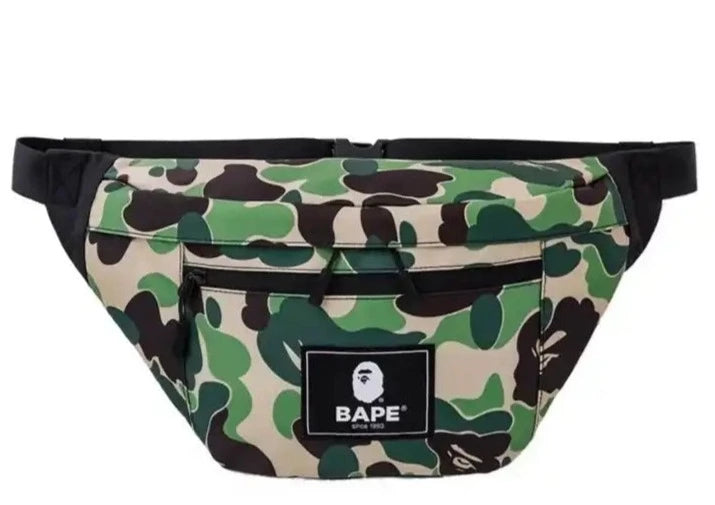 BAPE 1st Camo Waist Bag (SS22) - Green Camo
