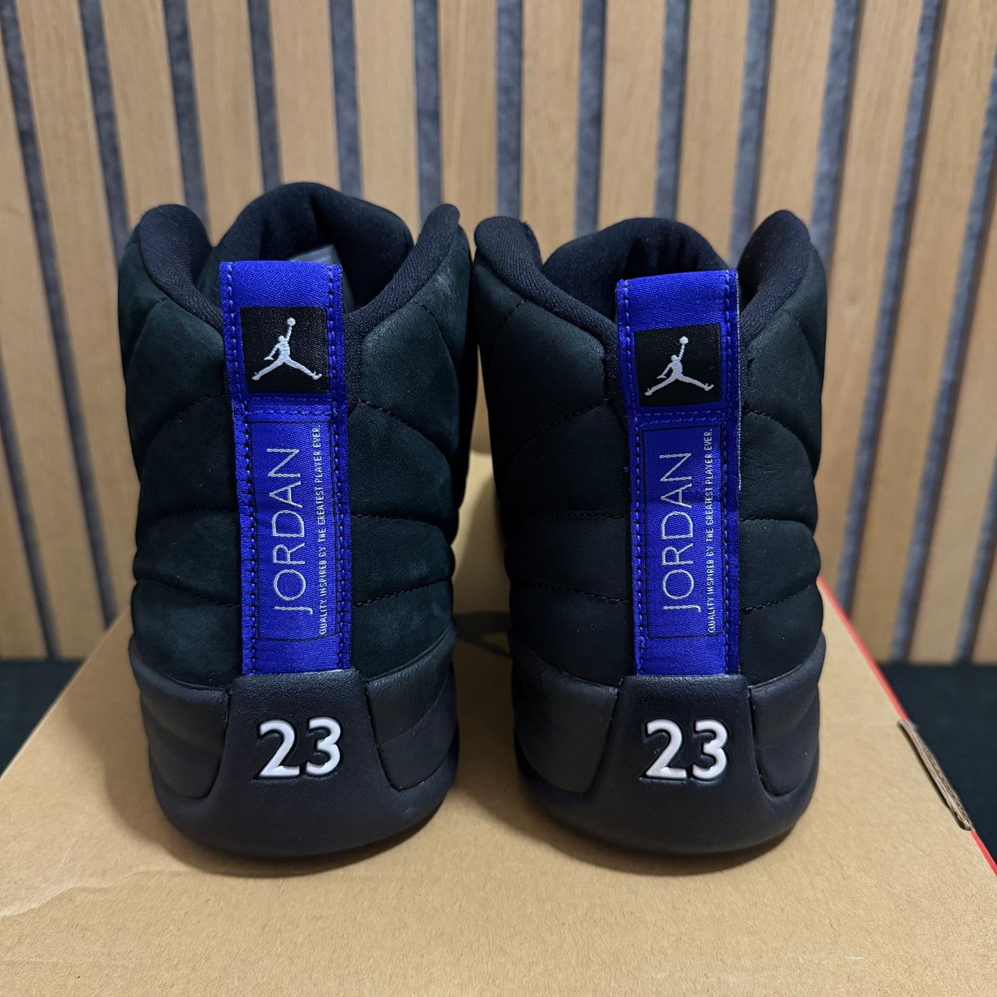Air Jordan 12 Retro 'Black Dark Concord' (PRE-OWNED)