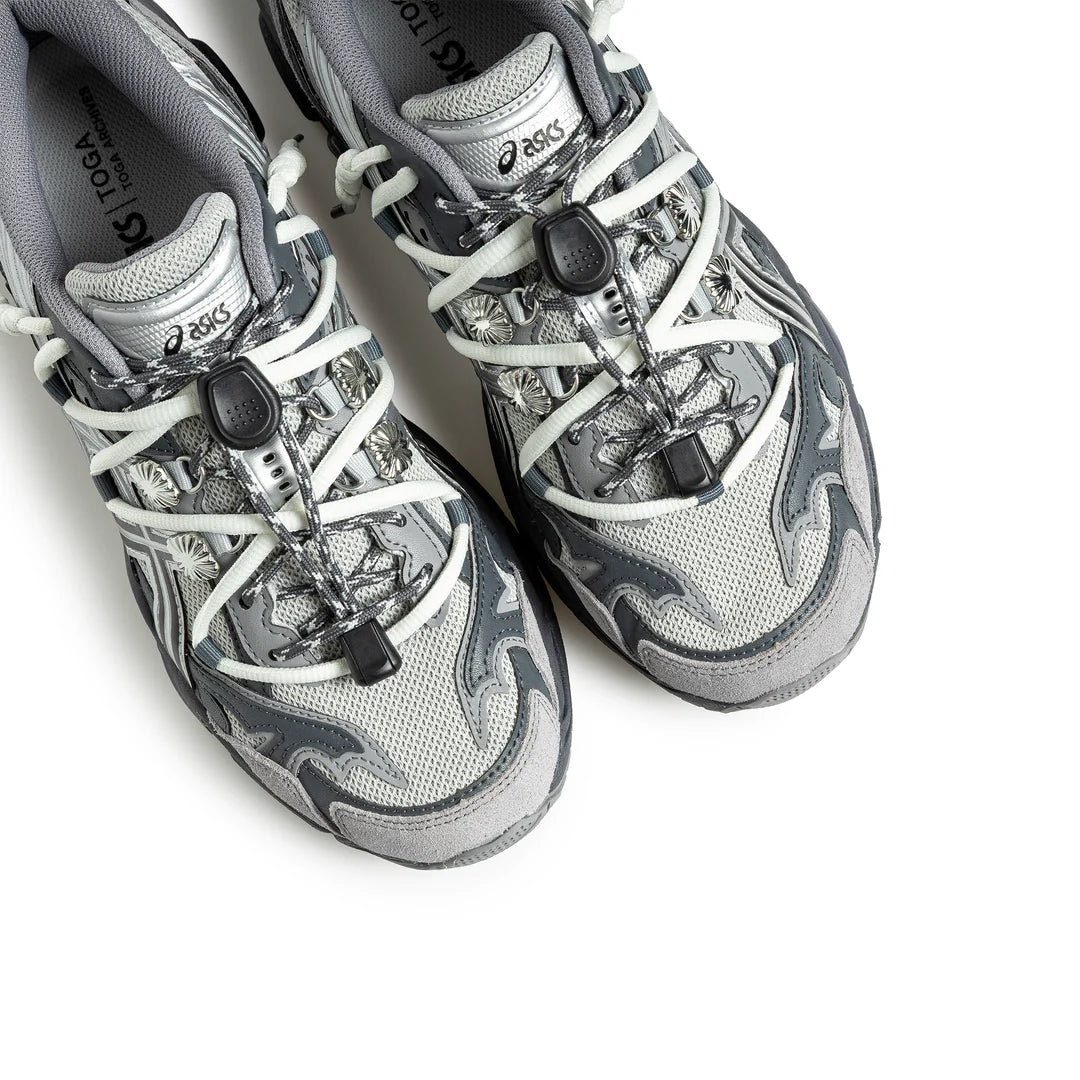 TOGA × Asics Gel-Cumulus 16 TG 'Grey Black Pure Silver' – Reborn. TOGA × Asics Gel-Cumulus 16 TG 'Grey Black Pure Silver' – Reborn.