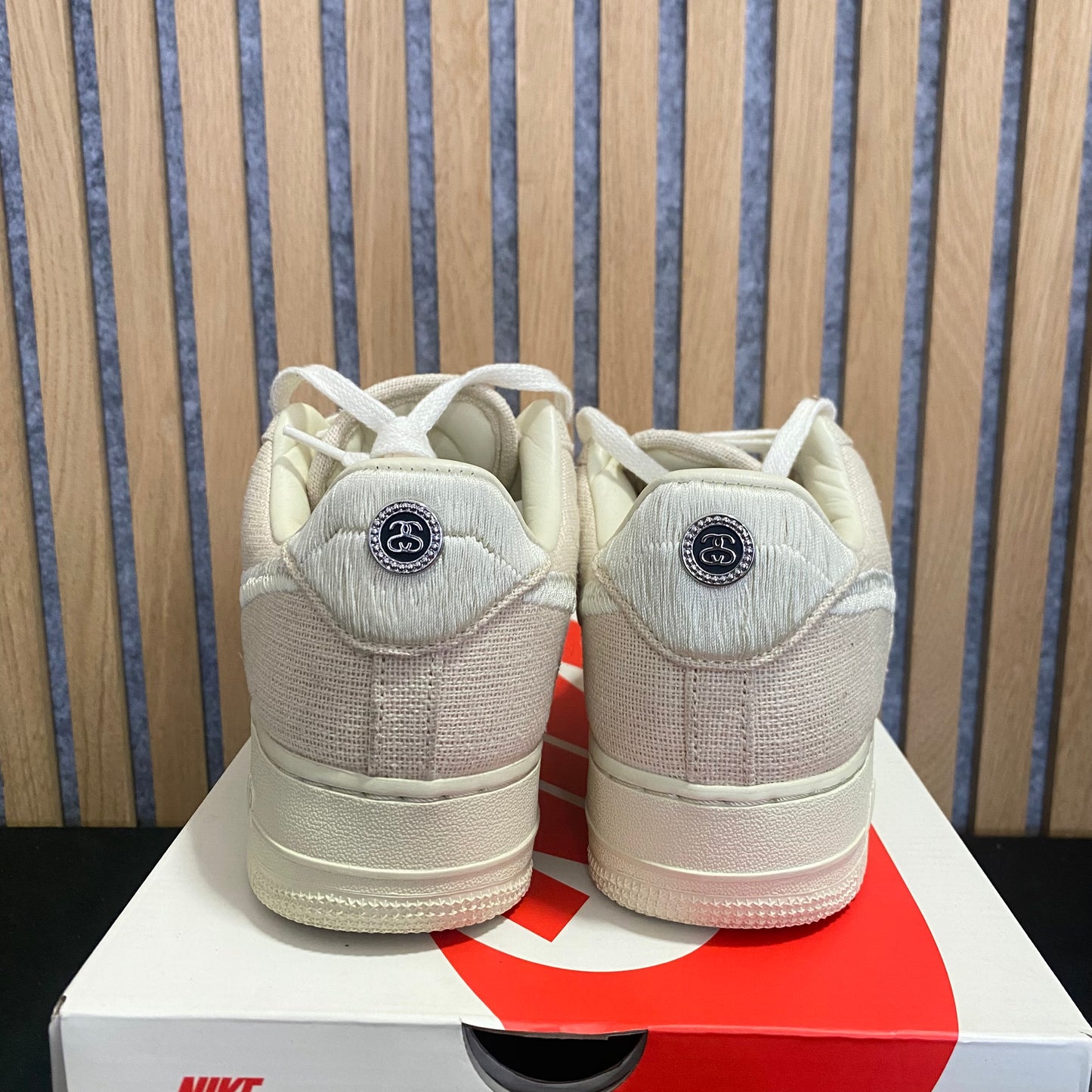 Nike Air Force 1 Low 'Stussy Fossil' (PRE-OWNED)