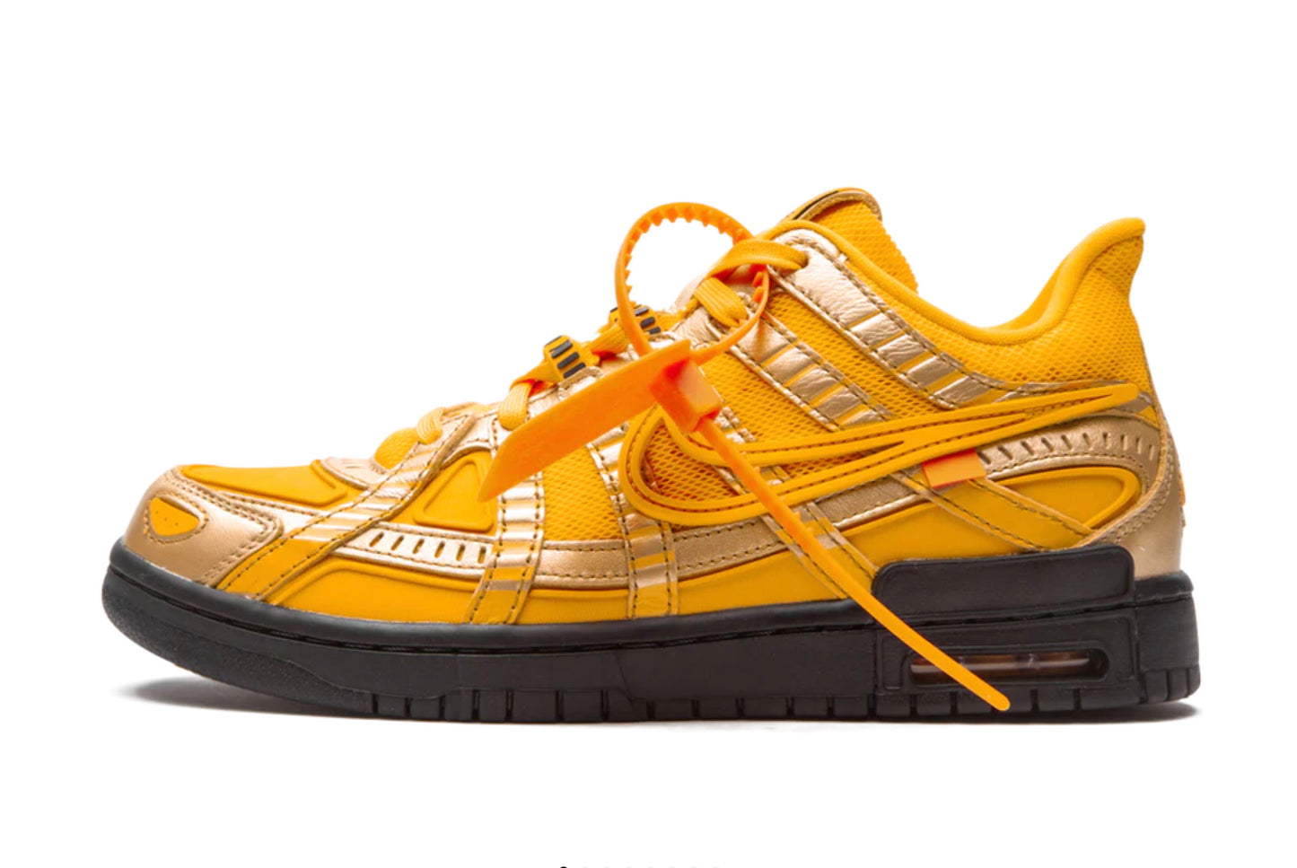 Nike Air Rubber Dunk 'Off-White University Gold' (PRE-OWNED)