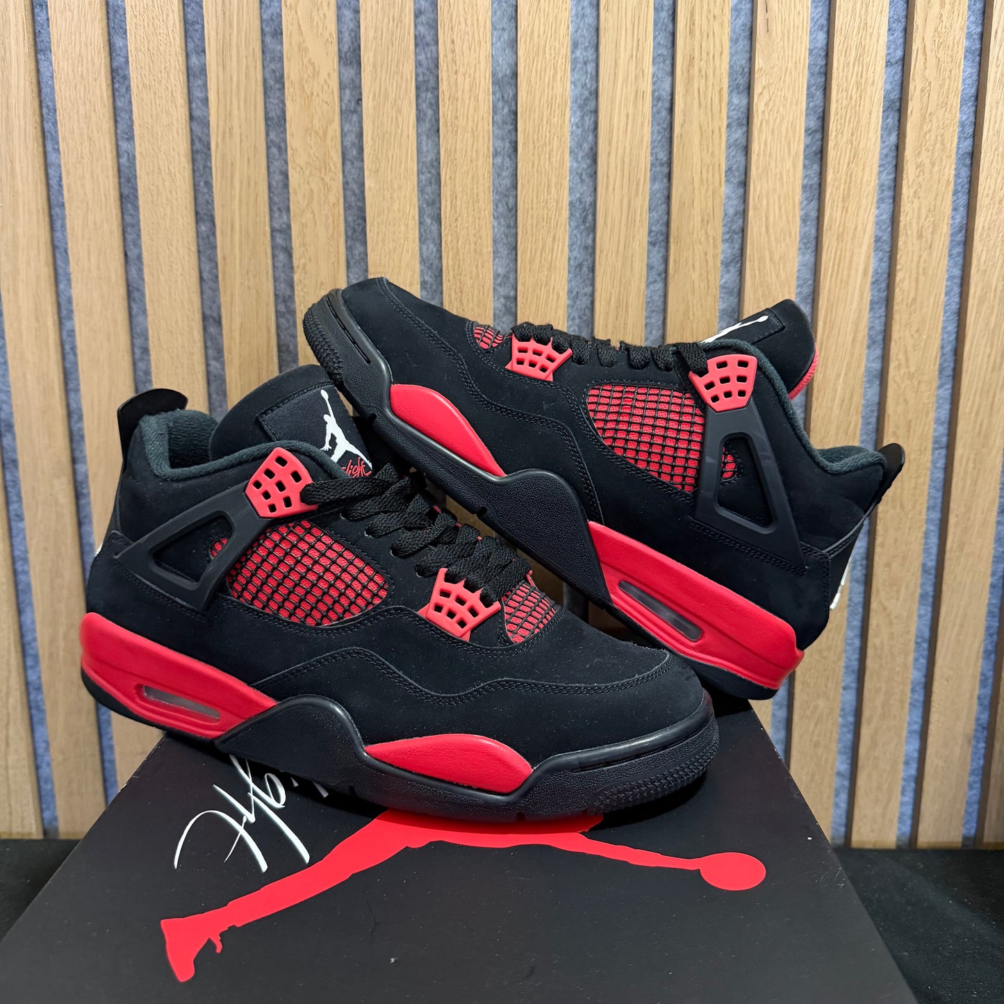Air Jordan 4 Retro 'Red Thunder' (PRE-OWNED)
