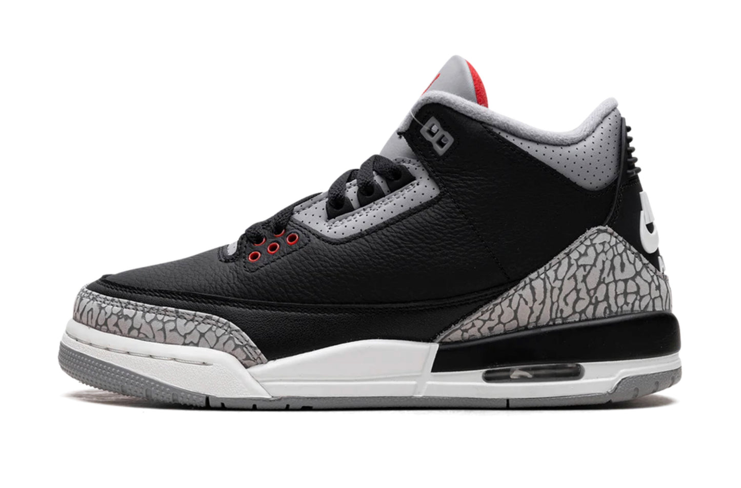 Air Jordan 3 Retro 'Black Cement' (2024) (GS) (PRE-OWNED)