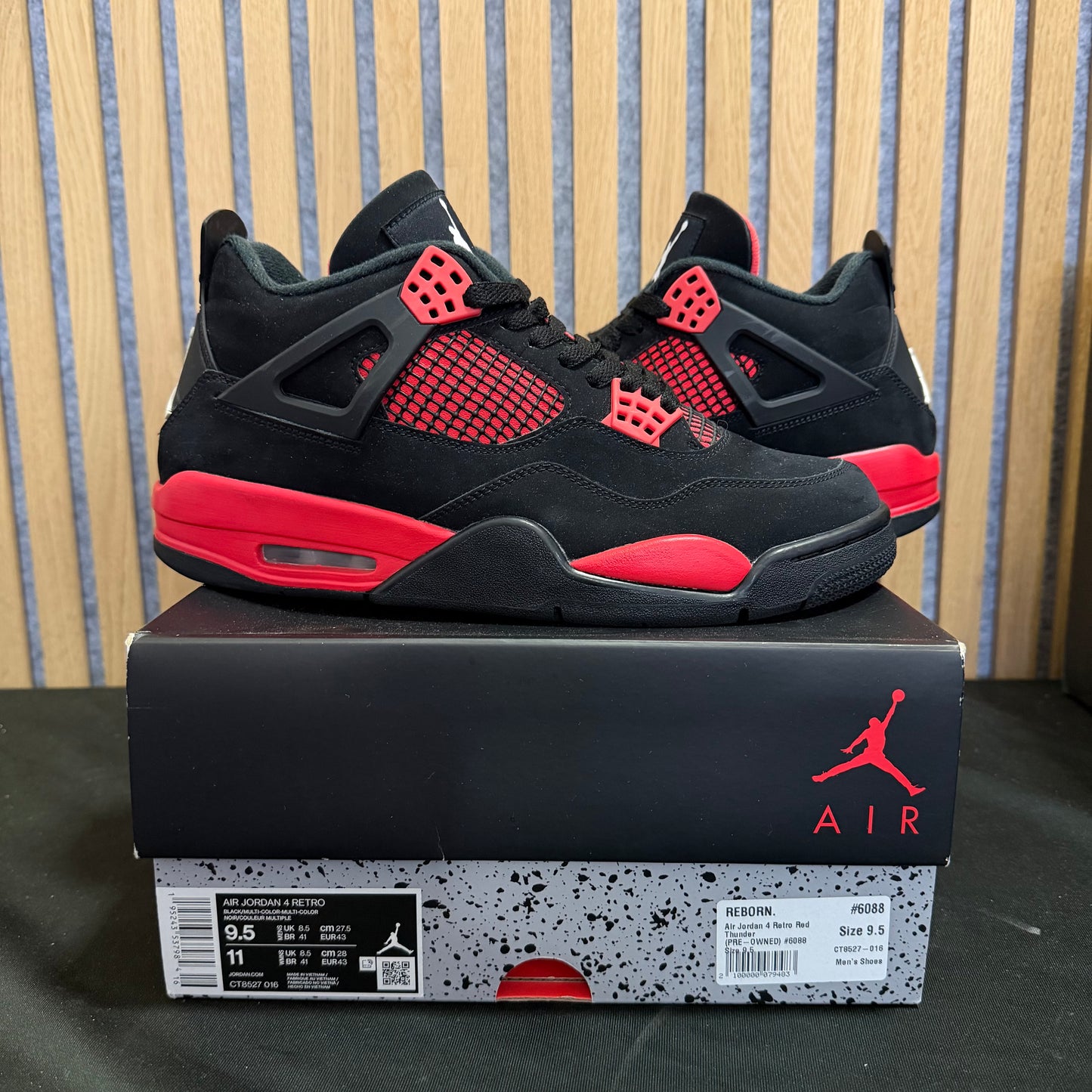 Air Jordan 4 Retro 'Red Thunder' (PRE-OWNED)