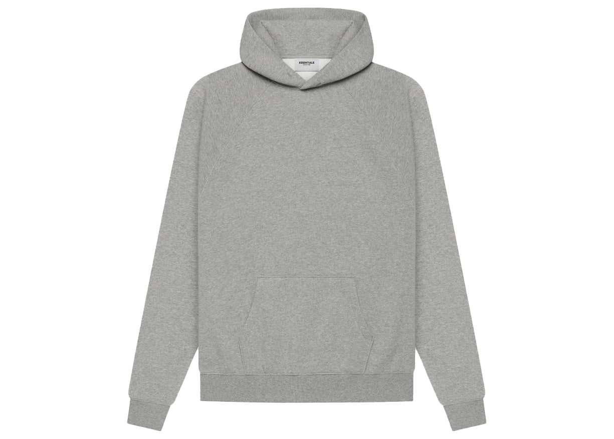 Fear of God Essentials Pullover Hoodie (SS21) - Dark Heather Oatmeal