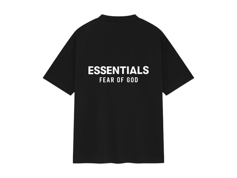 Fear of God Essentials Classic T-Shirt (SS25) - Jet Black