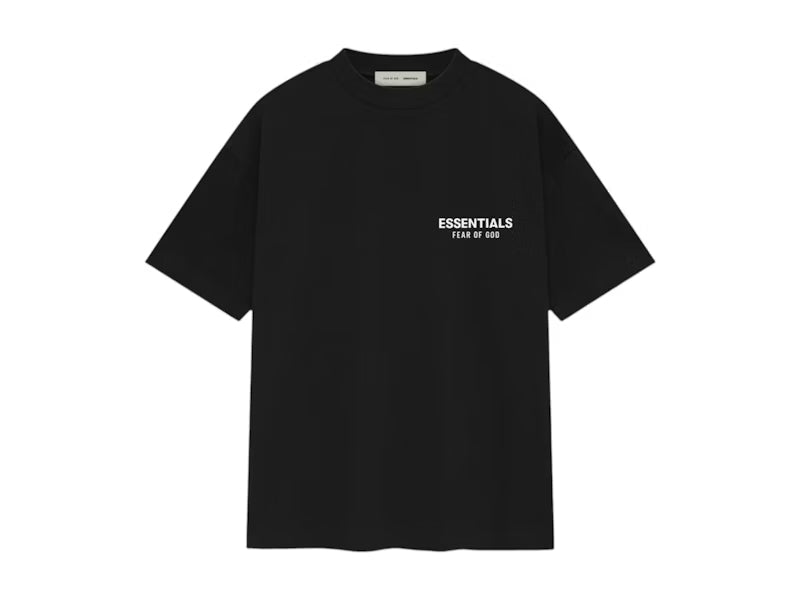 Fear of God Essentials Classic T-Shirt (SS25) - Jet Black