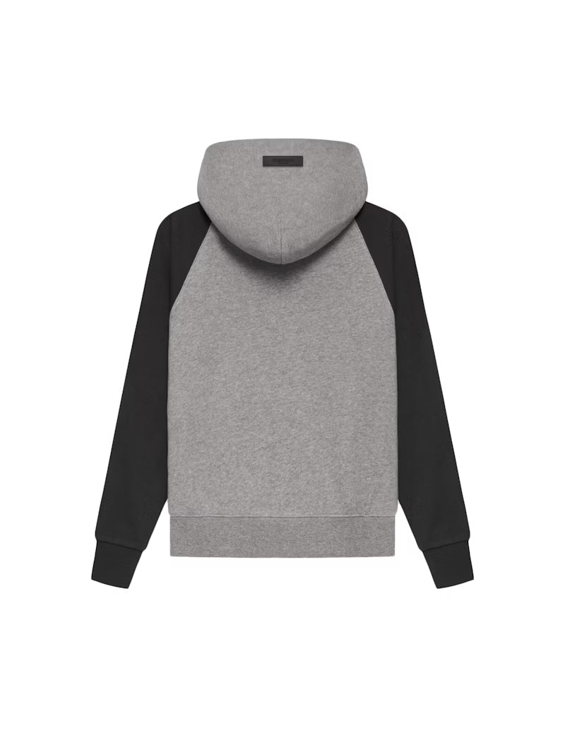 Fear of God Essentials Kids Raglan Hoodie (SS22) - Dark Oatmeal