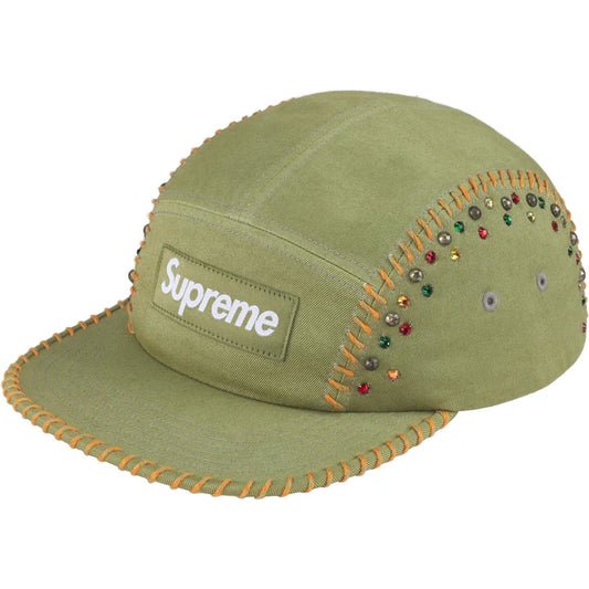 Supreme Whipstitch Camp Cap (FW26) - Light Green