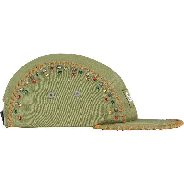 Supreme Whipstitch Camp Cap (FW26) - Light Green