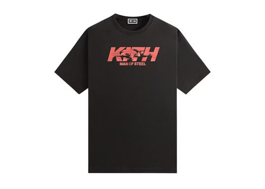 Kith x Superman Man Of Steel Vintage Tee (SS25) - Black