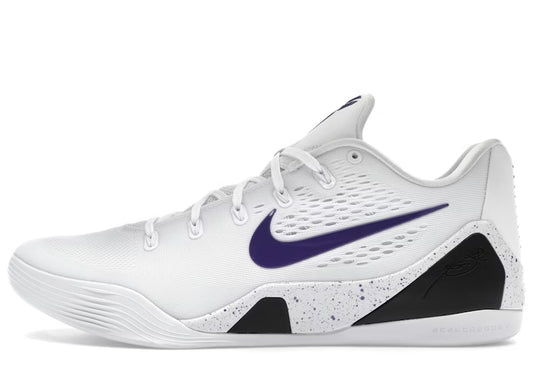 Nike Kobe 9 Elite Low EM Protro 'White Court Purple' (PRE-OWNED)