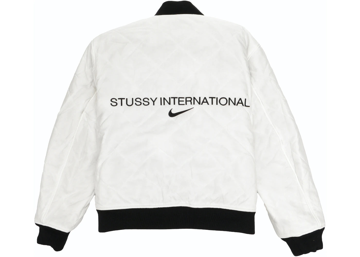 Stussy x Nike Reversible Varsity Jacket - Black