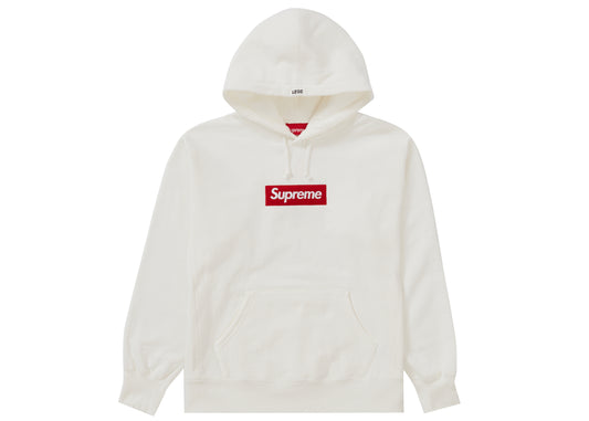 Supreme Box Logo Hooded Sweatshirt (FW21) - White